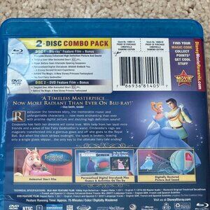 Disney's Cinderella Blu-Ray and DVD Diamond Edition
